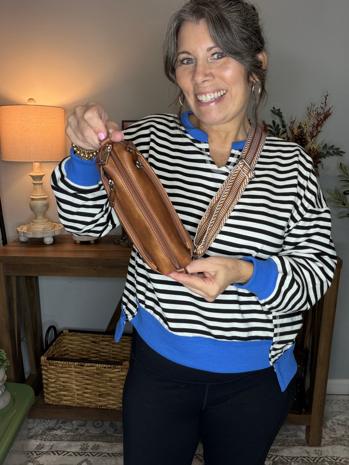 Cute Brown Crossbody Purse